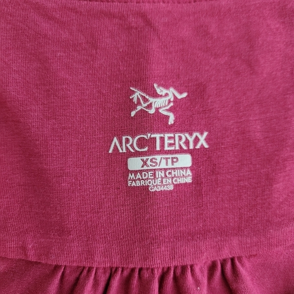 ARC'TERYX magenta tank top size XS cotton spandex blend - Picture 5 of 9